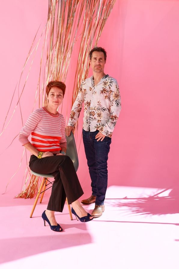 Céline Maurugeon et Sébastien Couragier